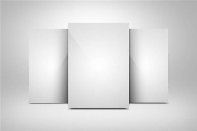 时尚网页展示界面样机贴图模板