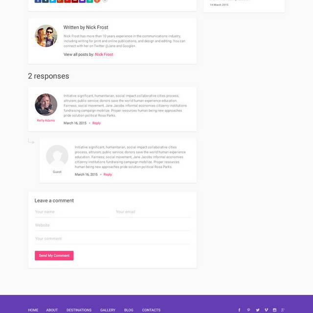 紫色模版背景网页素材