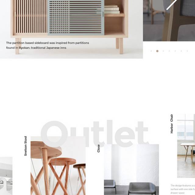 家具模版网页素材