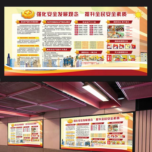 企业安全生产报栏