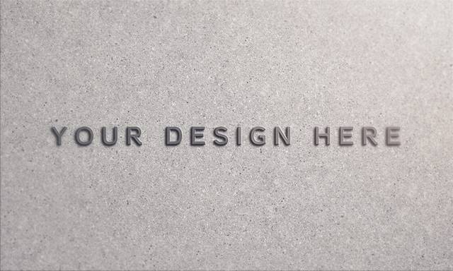 布料上的logo下载素材样机