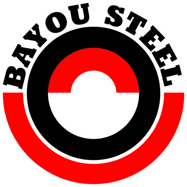 黑红英文圆形logo