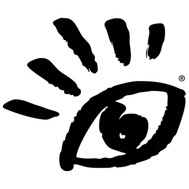 手绘眼睛logo