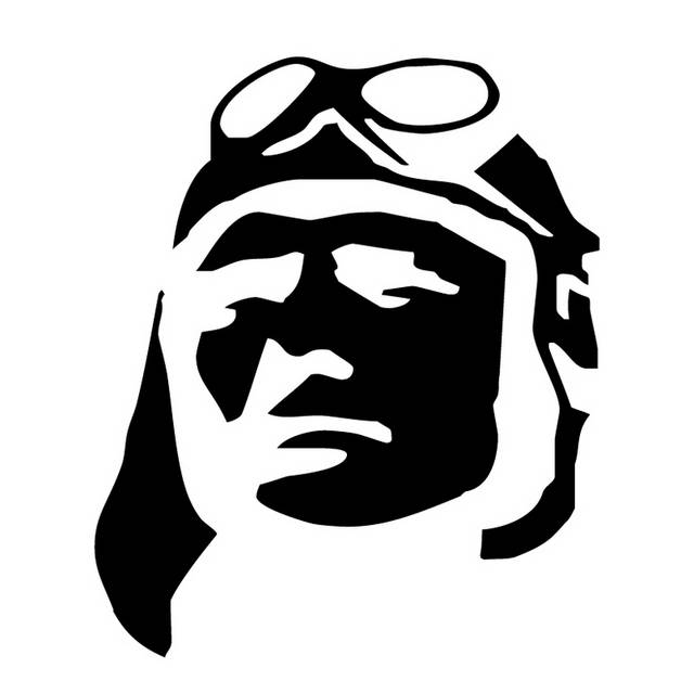 黑白手绘人物logo