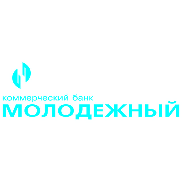 蓝色图标英文创意logo