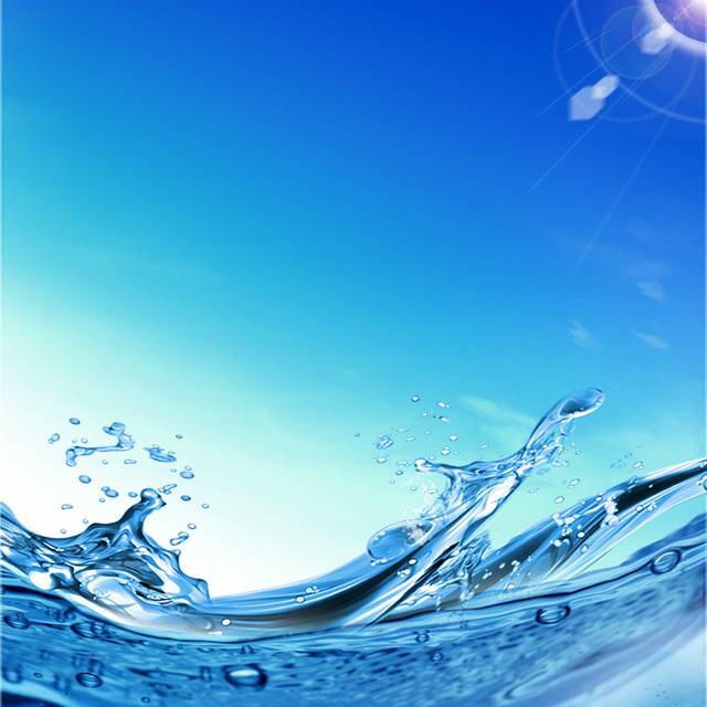 夏季蓝色水波主图背景