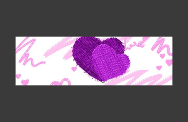 紫色精美的banner背景