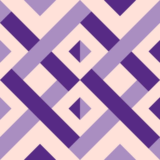 紫色菱形几何图案