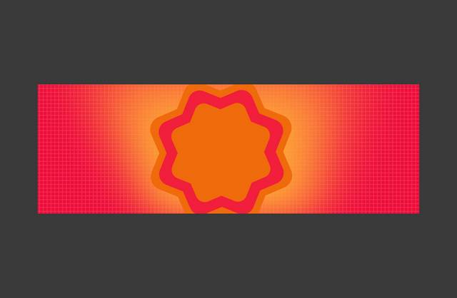 红色设计banner背景