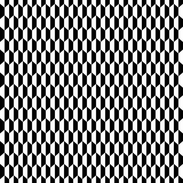 几何抽象黑白+图案