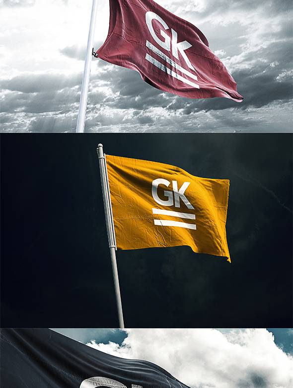 大气旗帜样机