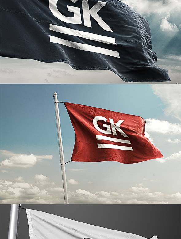 大气旗帜样机