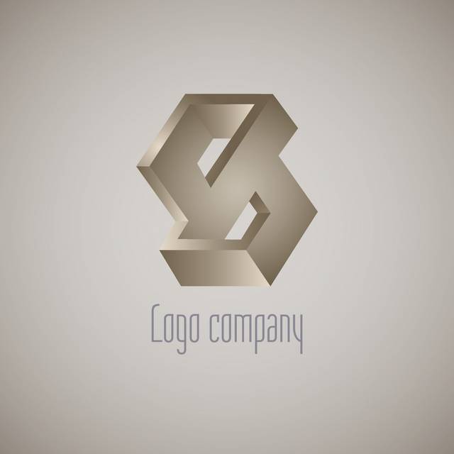 金属质感创意logo