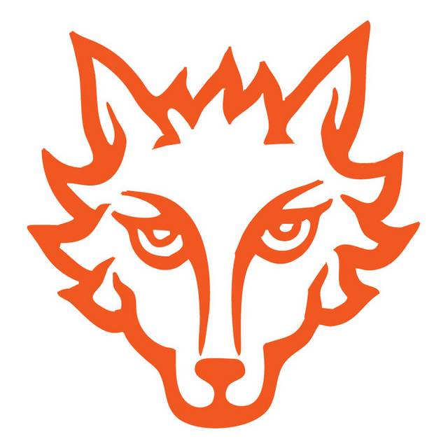 橙色狗头汽车logo