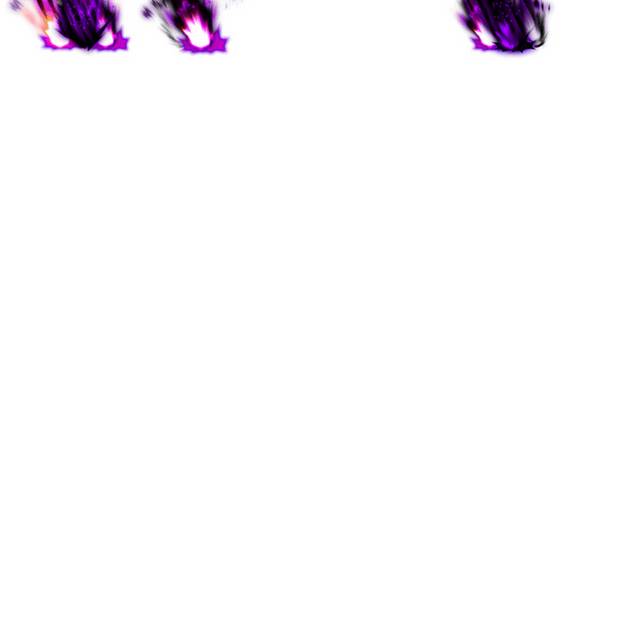 紫色陨石降落游戏光效素材