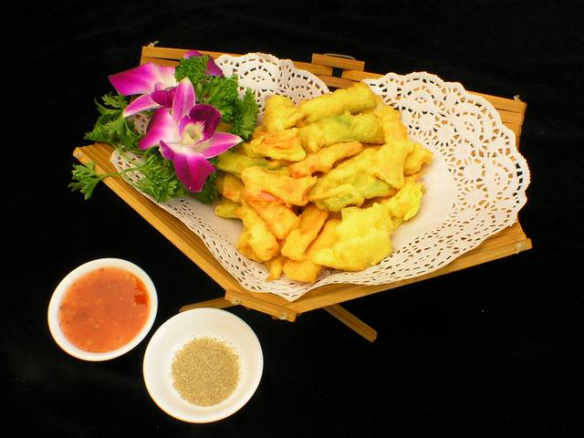 椒盐炸时蔬图片