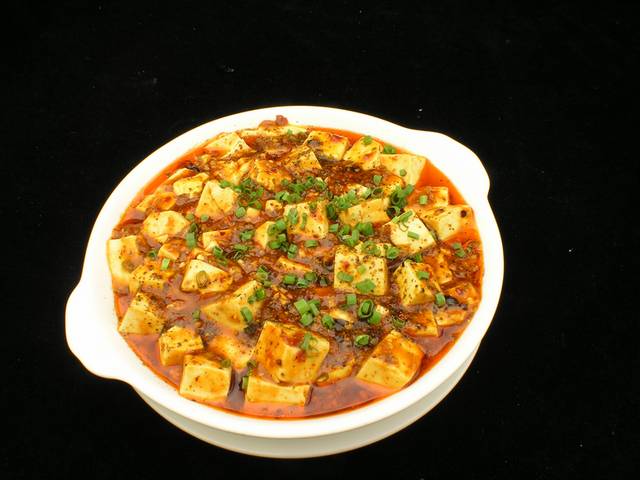 麻婆豆腐美食图片