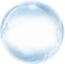 透明球漂浮素材