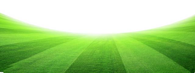 绿色精美足球场漂浮素材