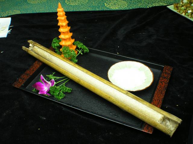 香竹饭图片