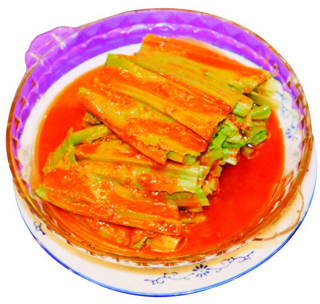 麻酱油麦菜美食食物图片