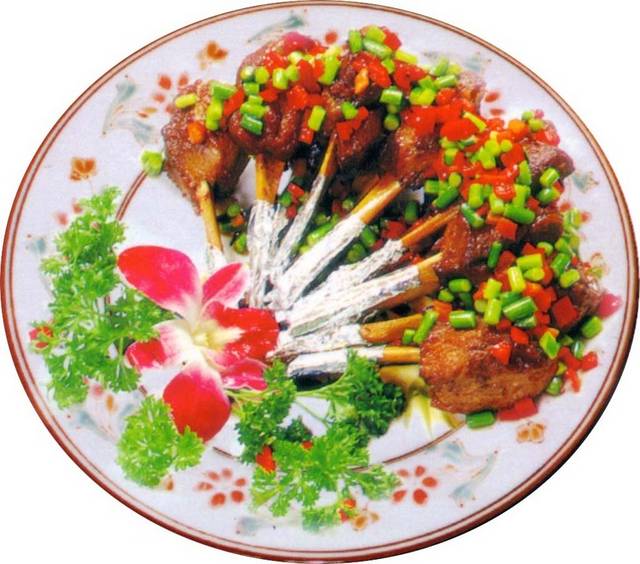 香辣寸骨图片