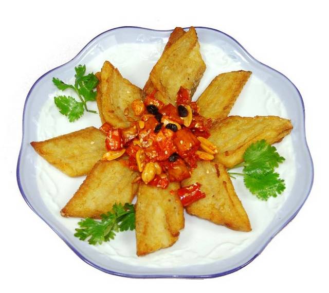 香辣带鱼图片