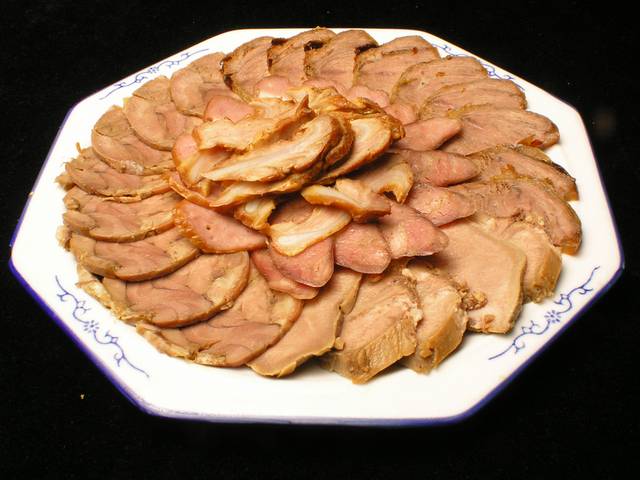 熏干拼盘图片