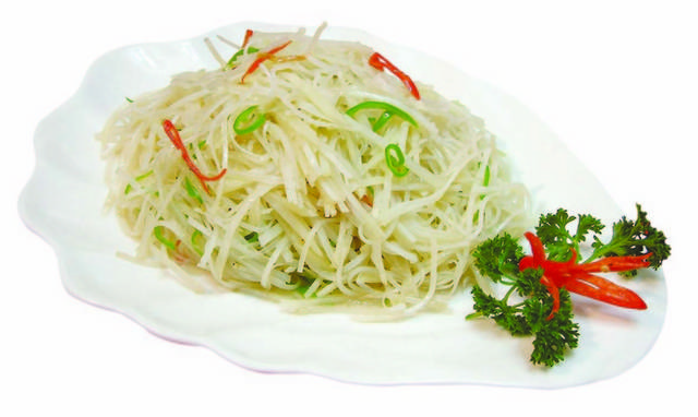 青椒土豆丝图片