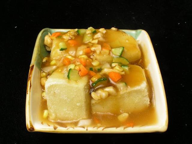 肉沫豆腐图片