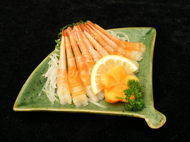 甜虾串图片