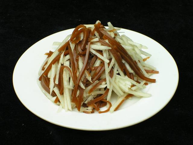 京糕梨丝美食图片