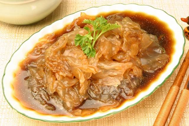 美味的老醋蛰头图片素材