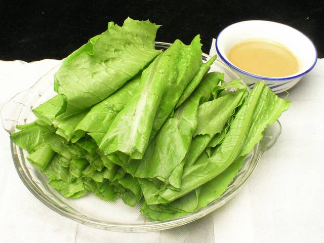 麻酱油麦菜图片素材