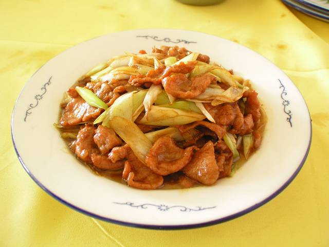 葱爆羊肉餐饮图片