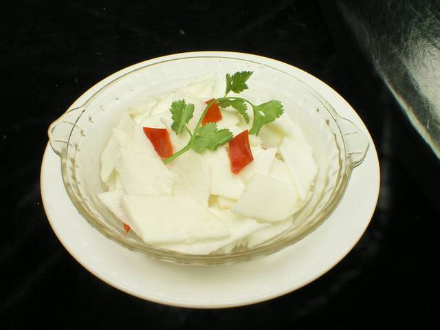 醋溜山药图片