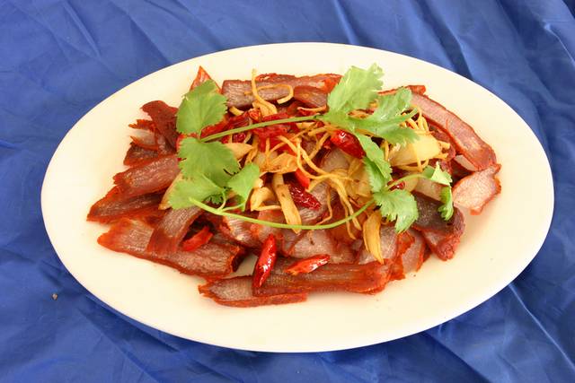 傣味干巴肉图片