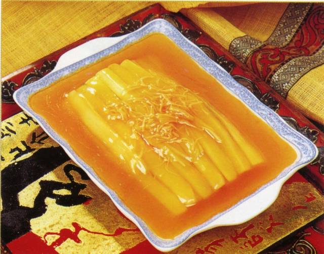 瑶柱扒津白图片
