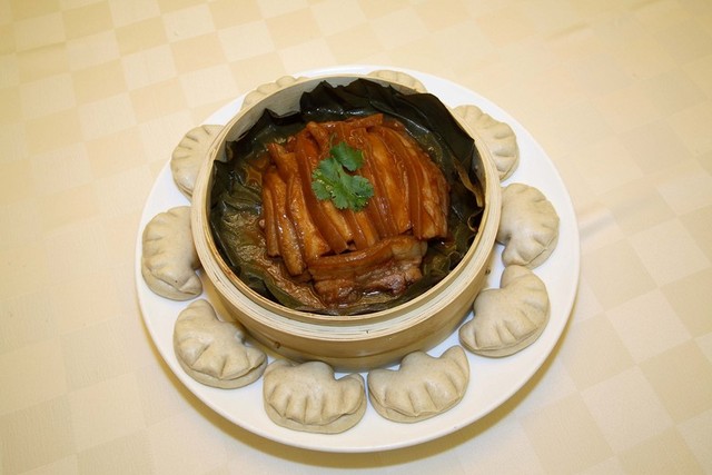 荷香腐乳蒸肉图片