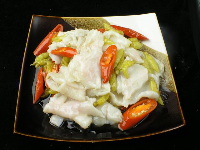 山椒爆花枝图片