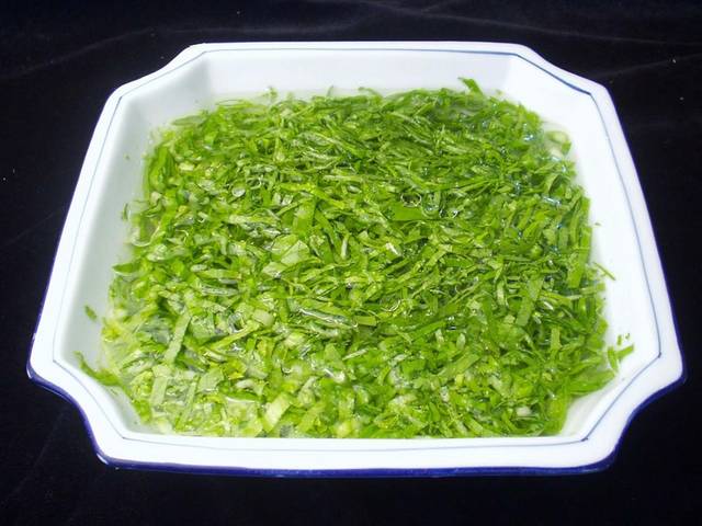 青菜肉沫汤图片
