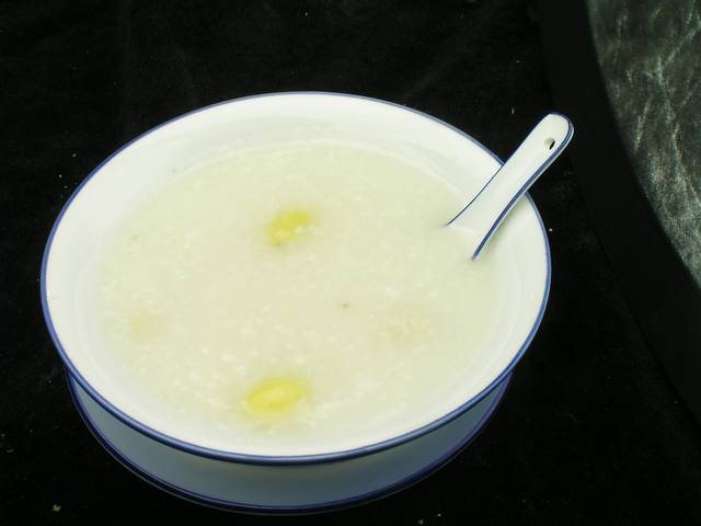 白果粥食物图片