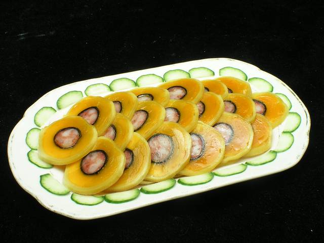 潮式虾枣食物图片