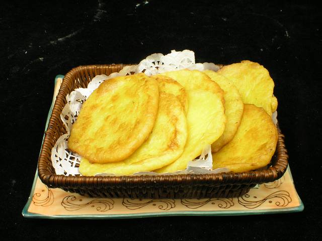 黄金玉米饼食品图片
