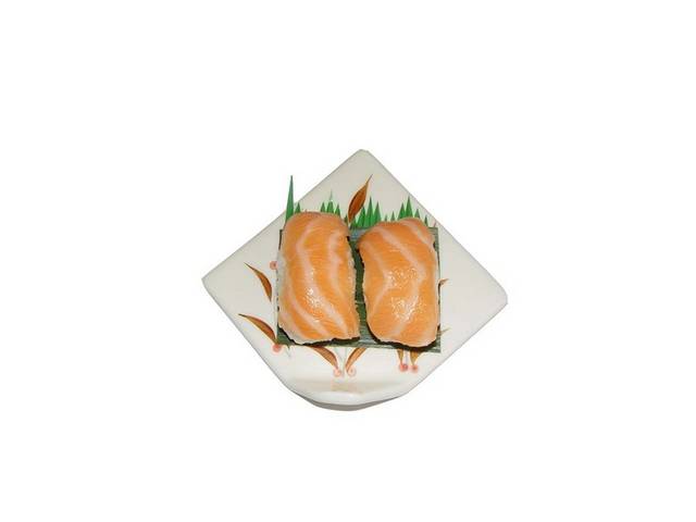 三纹鱼寿司美食图片