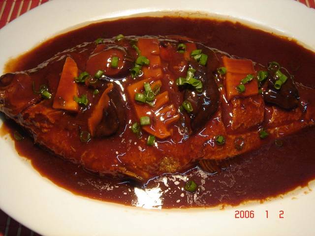 红烧武昌鱼菜品图片