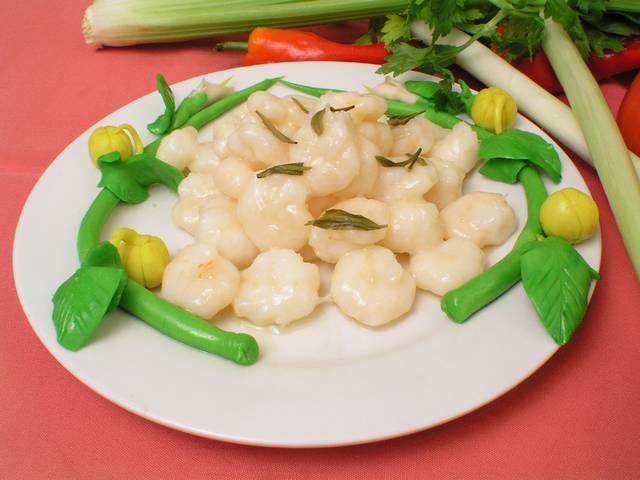 龙井虾仁美食摄影图片