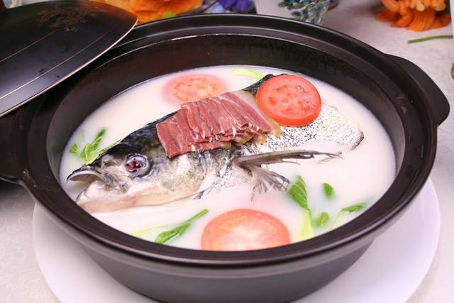 天目湖有机大鱼头图片
