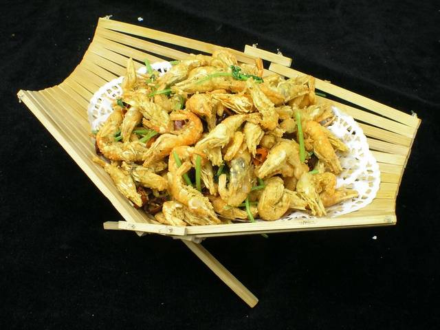 香辣河虾菜品图片