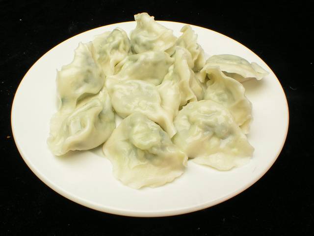 手工水饺食品图片